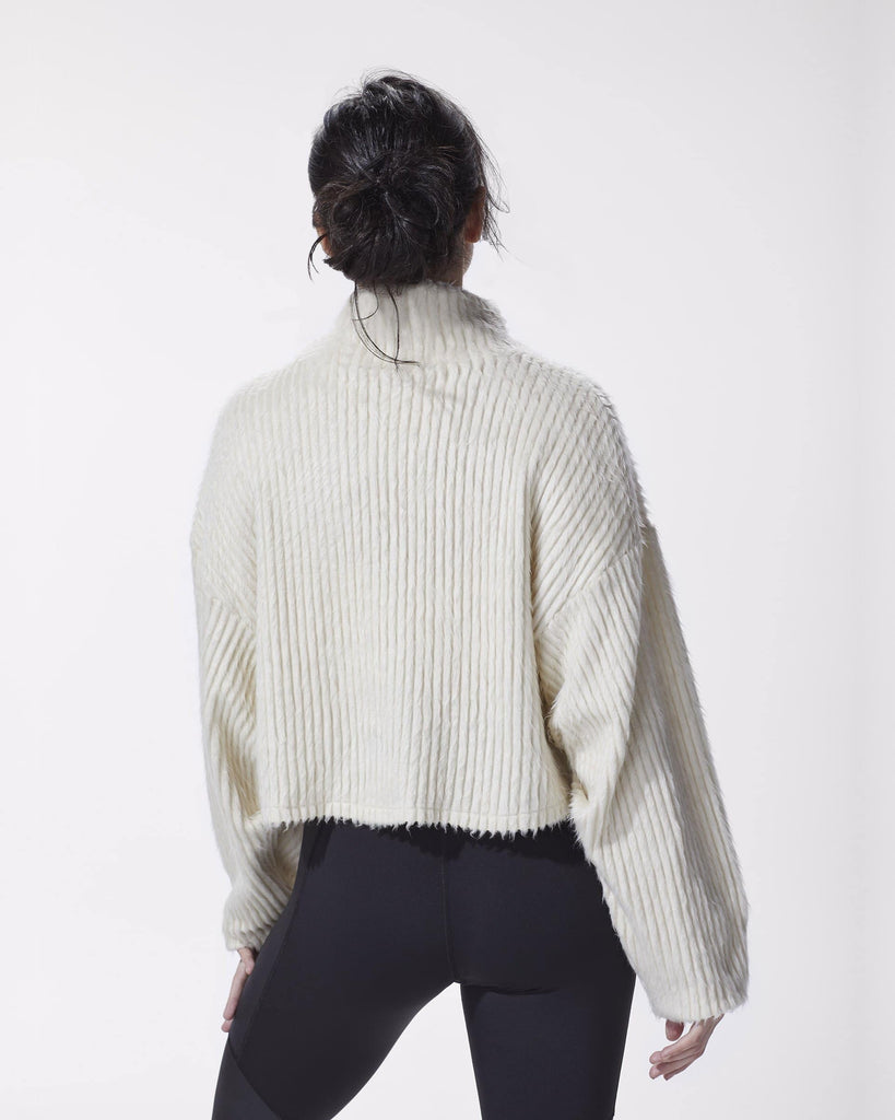 MICHI Juniper Sweater Ivory