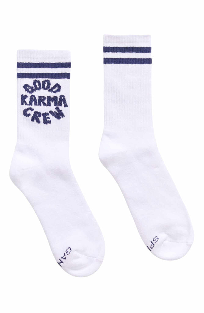 Spiritual Gangster Good Karma Crew Socks