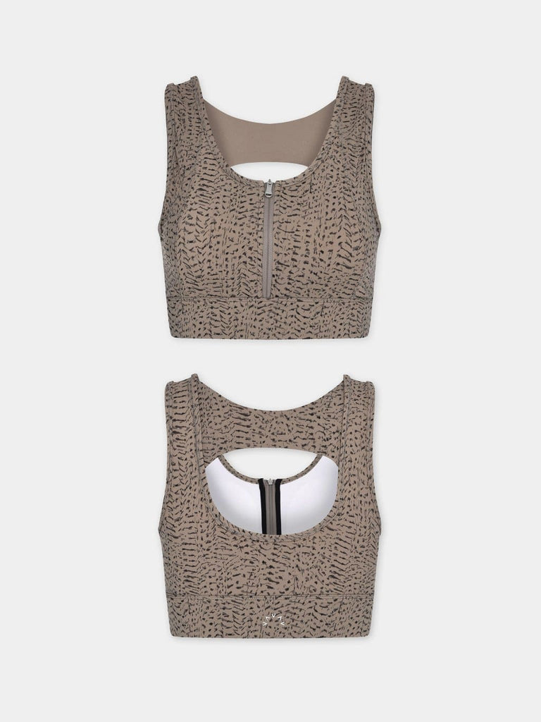 Varley Fay Bra Feather Taupe
